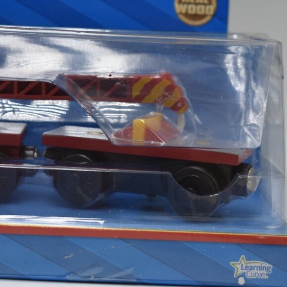 Rocky and Front and Back Cars Learning Curve Thomas & Friends Wooden Railway New - Picture 7 of 10